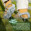 SCHEBLER Lawn Aerator Shoes with Spiked Design &Adjustable Wrap Around