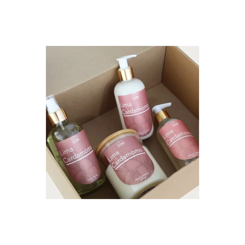 Central 220 - Crema Corporal Lima Cardamomo Hidratante 230ml