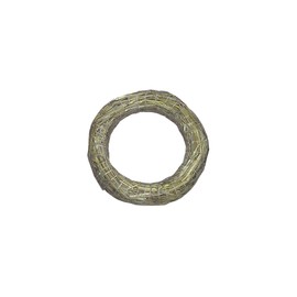 Rayher 8907631 Straw Wreaths, Natural, Individually Welded, 25 cm Diameter