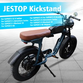 JESTOP Upgrade Kickstand for Super 73 S2/RX, Adjustable Kick Stand, High Toughness Thickened Aluminium Alloy E-bike Side Support Stand, Electric Bike Accessoires For Super 73