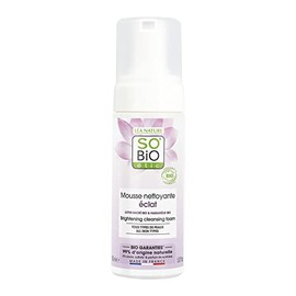 SO'BiO Ã©tic Cosmebio Peau Parfaite Brightening Cleansing Foam, 150 ml (Pack of 1)