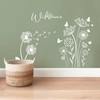 yhslmh Large Dandelion Stencils Painting on Wood Walls 14.5 X