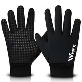 WFX Winter Sports Gloves for Kids, Warm Fleece Lined Cold Weather Cycling Gloves for Boys & Girls, Touchscreen, Anti-Slip Thermal Gloves for Running, Hiking, Outdoor Sports & Walking (S (5-6 Years))