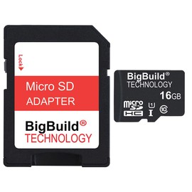 BigBuild Technology 16GB Ultra Fast 80MB/s microSDHC Memory Card For Garmin Camper 780 Navigator