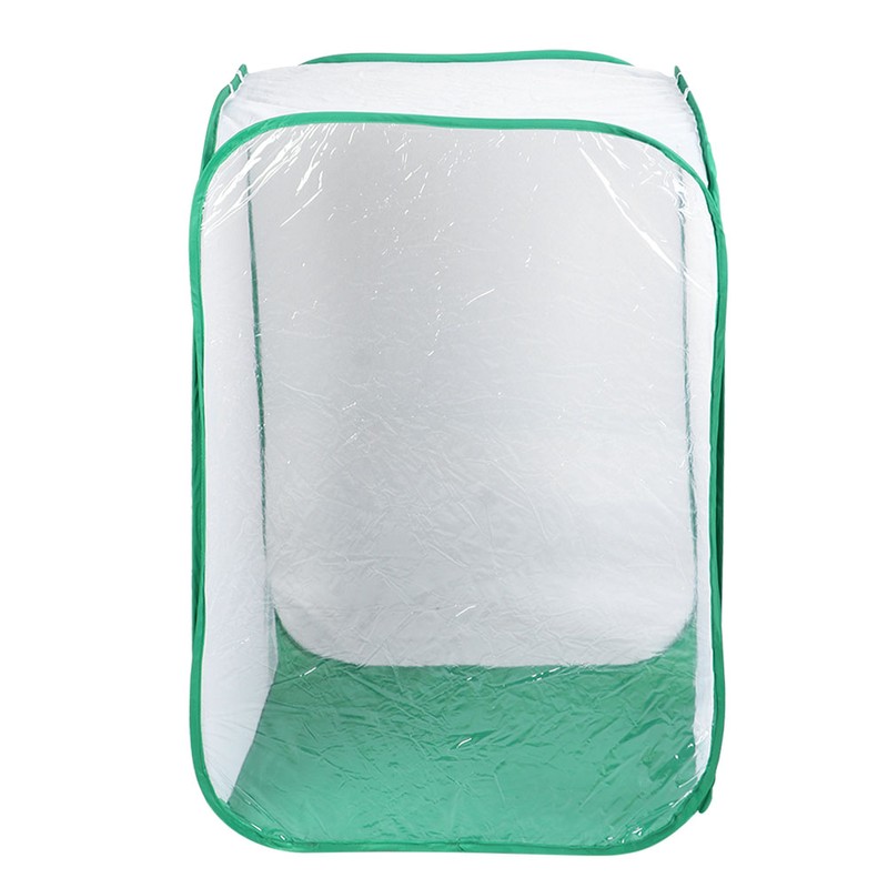 Folding Collapsible Ventilated Insect Cage Light Transmission Mesh Cage Zipper