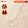 Glotoch Plastic Cups with Lids and Straws [100 Sets -