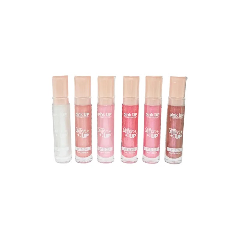 Maquillaje Pink Up Gloss Glitter Up Shine - Brillo Labial