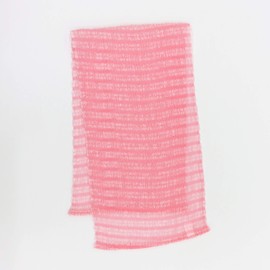 Towa Sangyo Body Towel, Sugofoam, 4 Nylon Towels, Soft, Pink, Approx. 11.0 x 39.4 inches (28 x 100 cm)