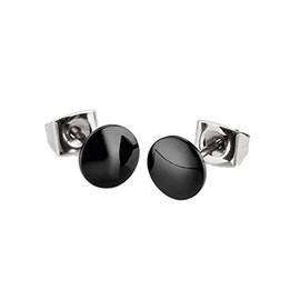 Boccia Titanium 0581-02 Ladies Stud earrings Ceramic anthracite