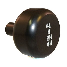 Knight Design Shift Knob for Jeep Dana 300 transfer case, black