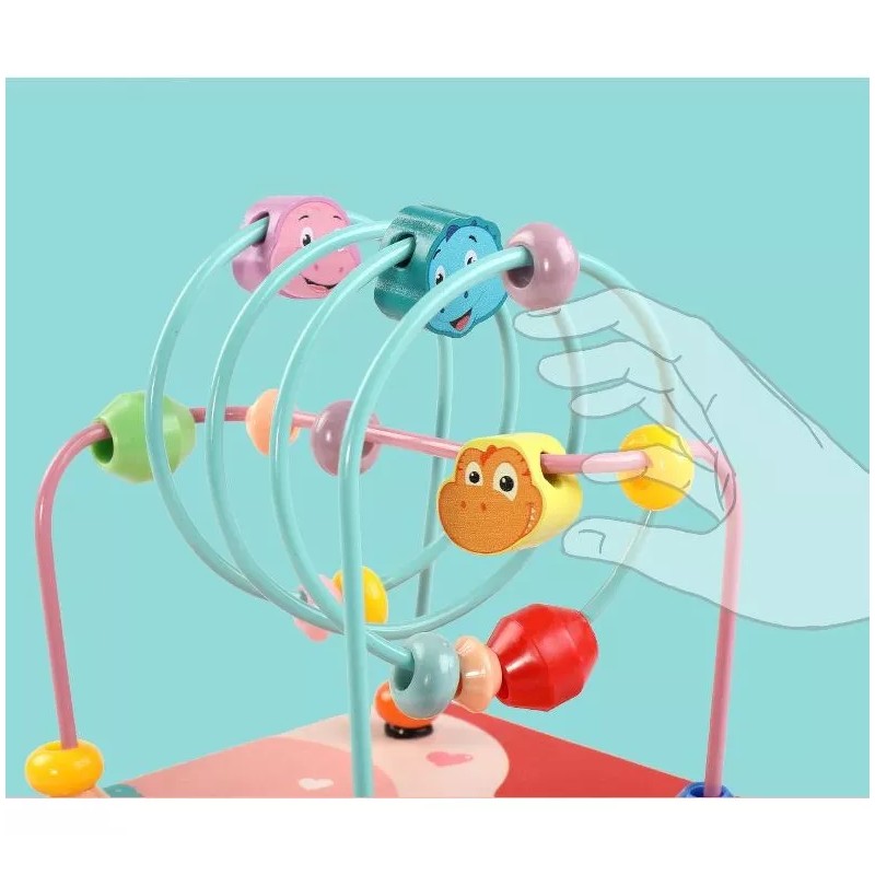 Laberinto De Madera Rompecabezas Para Niños 3+ Estimulación