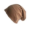 New Under Hijab Scarf Tube Stretchable Bonnet Cap (Light Brown)