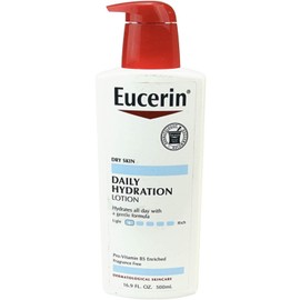 Eucerin Daily Replenishing Moisturizing Lotion Fragrance Free - 16.9 fl oz