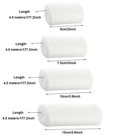 20Pcs Gauze Bandage Rolls, Medical Gauze Stretch Bandage Roll Tape Used for Wound Care Dressing