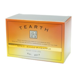 TEARTH Mango Pineapple Sweet Dessert Tea Bags Individually Wrapped 25 Bags