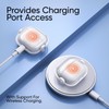 MagicJohn MAGIC JOHN Earbud Case: Secure, Durable, Wireless Charging Ready