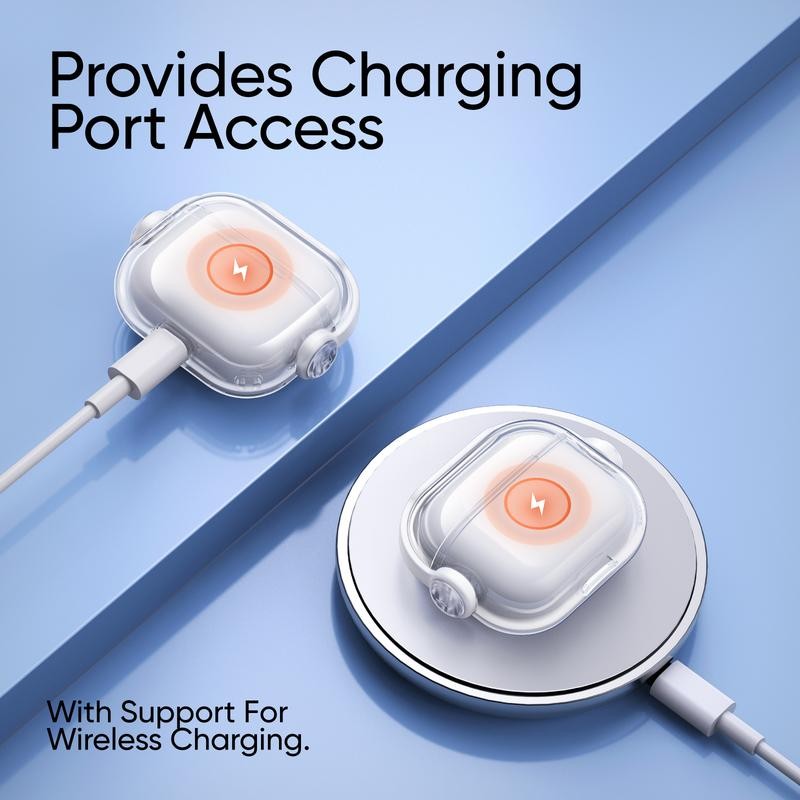 MagicJohn MAGIC JOHN Earbud Case: Secure, Durable, Wireless Charging Ready