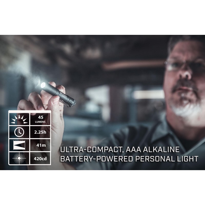 Streamlight 66318 MicroStream 45-Lumen Everyday Carry Pocket Flashlight with AAA