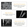 NAVESO 100PCS Double-Head Skirting Thread Seamless Nail, No Trace Skirting