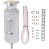 1Pcs Universal Stainless Steel 300ml Radiator Overflow Catch Tank