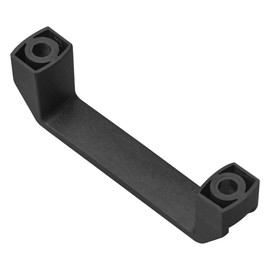 LHUIDDH 8 PCS Rectangular Plastic Handles – Black Nylon Pull Handle for Drawers, Luggage, Machinery, and Garage Equipment