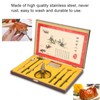 8PCS Lobster Crab Cracker Tools Stainless Steel Seafood Claw Tool