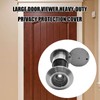 EATAKWARD Solid Brass 220-Degree Door Viewer Peephole, Safety Door Viewer