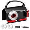 Wrapping Paper Cutter for Gift Wrapping – Black Manual Paper