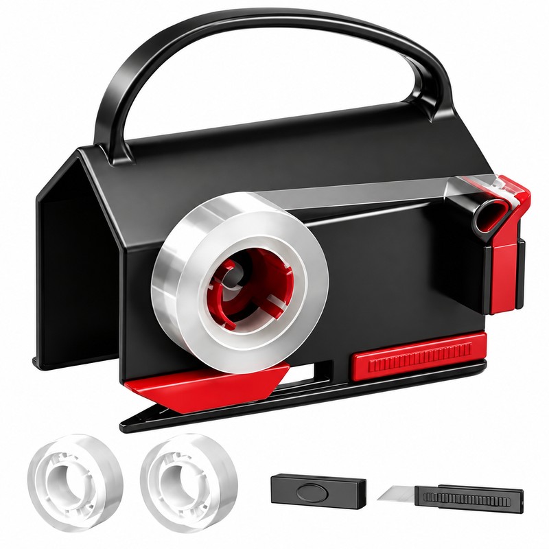 Wrapping Paper Cutter for Gift Wrapping – Black Manual Paper