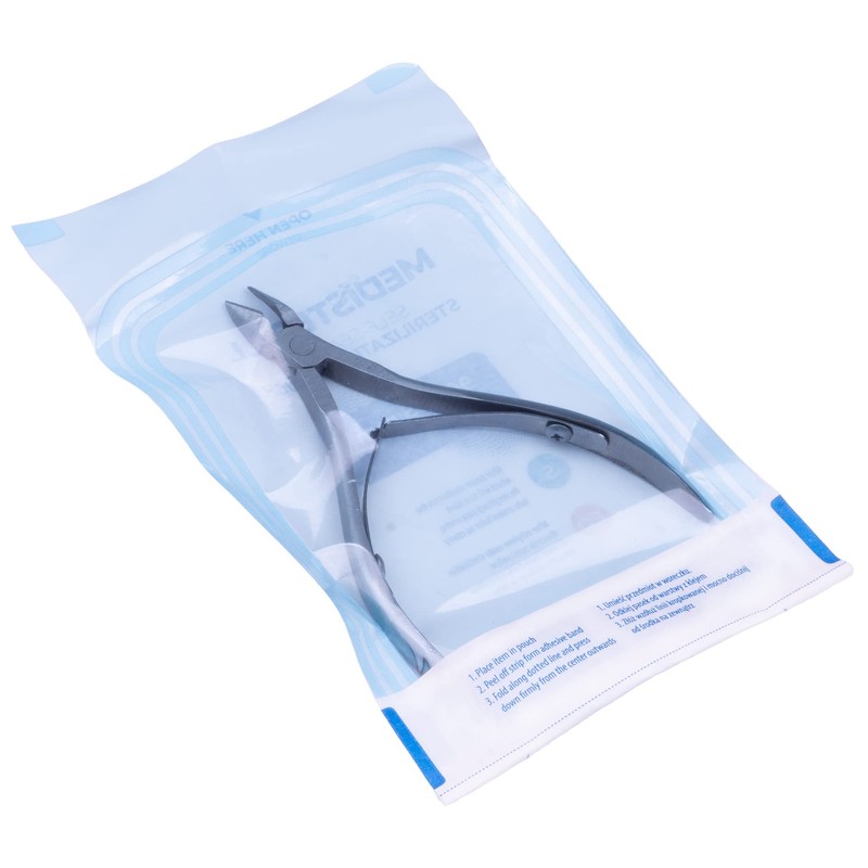 Pack of 200 Self-Sealing Sterilisation Bags, PVC Dental Sterilisation Bags,
