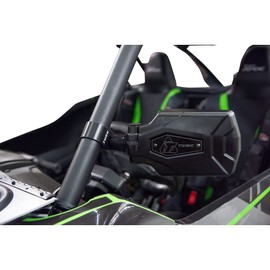 TUSK Pivot Folding Mirror Kit with Low Profile UTV Roll Cage Clamp for Kawasaki Teryx KRX 1000 2020-2022