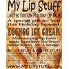 My Lip Stuff-Eggnog ICE Cream Limited Edition Holiday Lip Balm