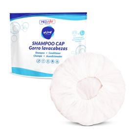 MedVance No Rinse Shampoo Cap | Rinse Free Shower Cap that Shampoos & Conditions | PH Balanced & Hypoallergenic Waterless Hair Wash | 1 Pack