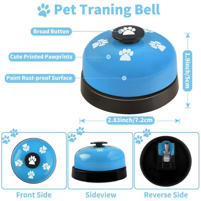 Lcckyeng Dog Doorbells, Pet Training Bells for Outside Potty Training