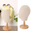 Wig Head Stand Non Woven Fabric Mannequin Head Hat Display