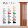 Terracotta Curtains 84 Inch Length for Living Room 2 Panel