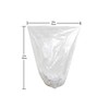 TYPLASTICS 20-30 Gallon Clear Trash Can Liners - 30" x