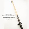 2Pcs Pool Billiard Cue Roller Stainless Steel Billiard Cue Straightness
