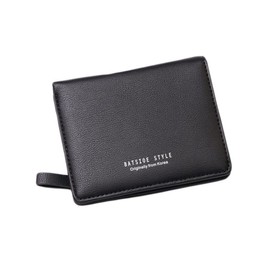Oyccen Women's Bifold Wallet Slim Card Holder for Women Small Bag, black, Casual