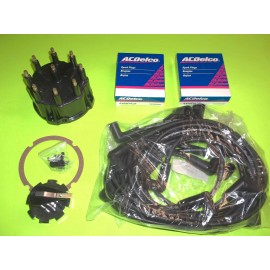 RPS MERCRUISER 5.0 5.7 454 350 TUNE UP KIT CAP ROTOR WIRES SPARK PLUGS THUNDERBOLT