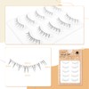 LASHIDOL False Eyelashes, Natural Eyelashes, Lower Eyelashes, False Eyelashes, Thin