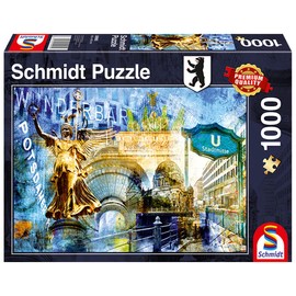 SCHMIDT SPIELE 59995 59995 Jigsaw Puzzle Berlin Edition 1000 Pieces