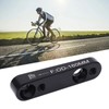 Hapivida Flat Mount Disc Brake Adapter, 140mm/160mm Front/Rear Bicycle Flat