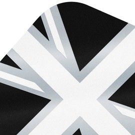 Mission Darts Alliance Dart Flights | Premium Extra Strong 100 Micron | Standard No6, White, 1 Set of 3 Flights (F3404)