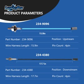 O2 Sensor Upstream and Downstream for Nissan Cube Versa Sentra