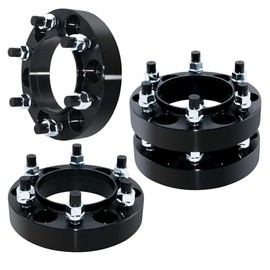 BDELI 1.25" 6x5.5 Wheel Spacers M12x1.5 Hub Bore 106mm 32mm Hub Centric (6x5.5-6x5.5-106-12x1.5-32 B)