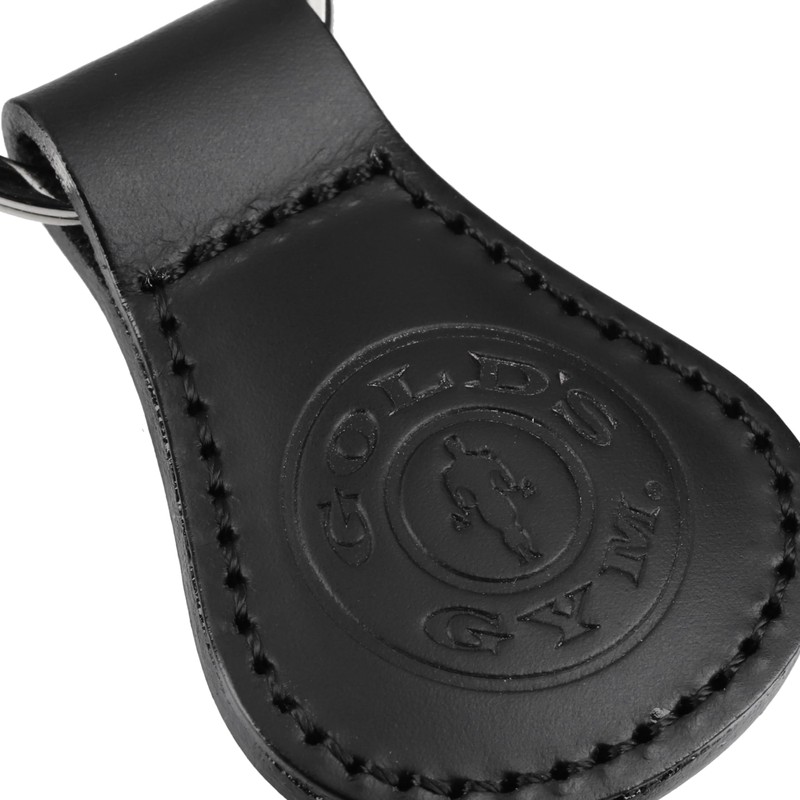 Gold Gym Key Chain, Black