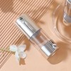 longway 15ml Airless Pump Bottle Silver Airless Cosmetic Cream Pump