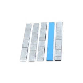 Partuto 2.1oz Wheel Balance Weights Strips for Motorcycle 134 x 18mm 5pcs Replacement