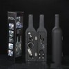 3/5-Piece Wine Opener Accessory Set – Stainless Steel Corkscrew, Foil